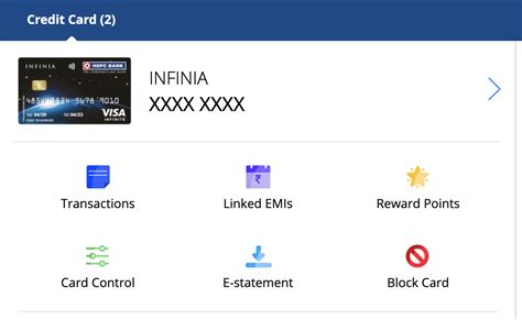 Oct 4, 2021 · October 4, 2021 3 Mins Read By Rajat Gaur. HDFC Bank has launched a brand new platform- MyCards to make it easier for HDFC credit cardholders to manage their credit cards. You can manage all your HDFC Bank credit cards on the MyCards web app. MyCards portal allows you to view your credit card statement, Reward Points earned and change the ... 